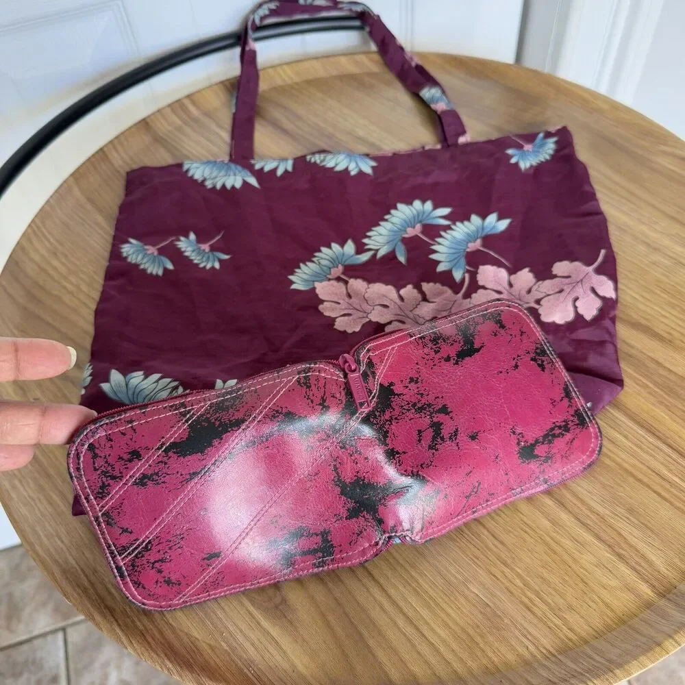 Mimco Packable Travel Tote Bag folding